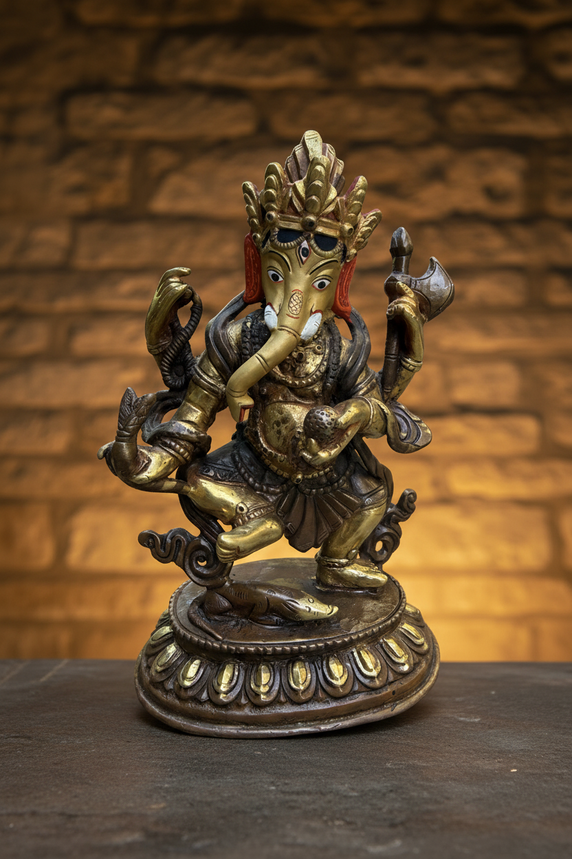 Ganesh - Stone Wall