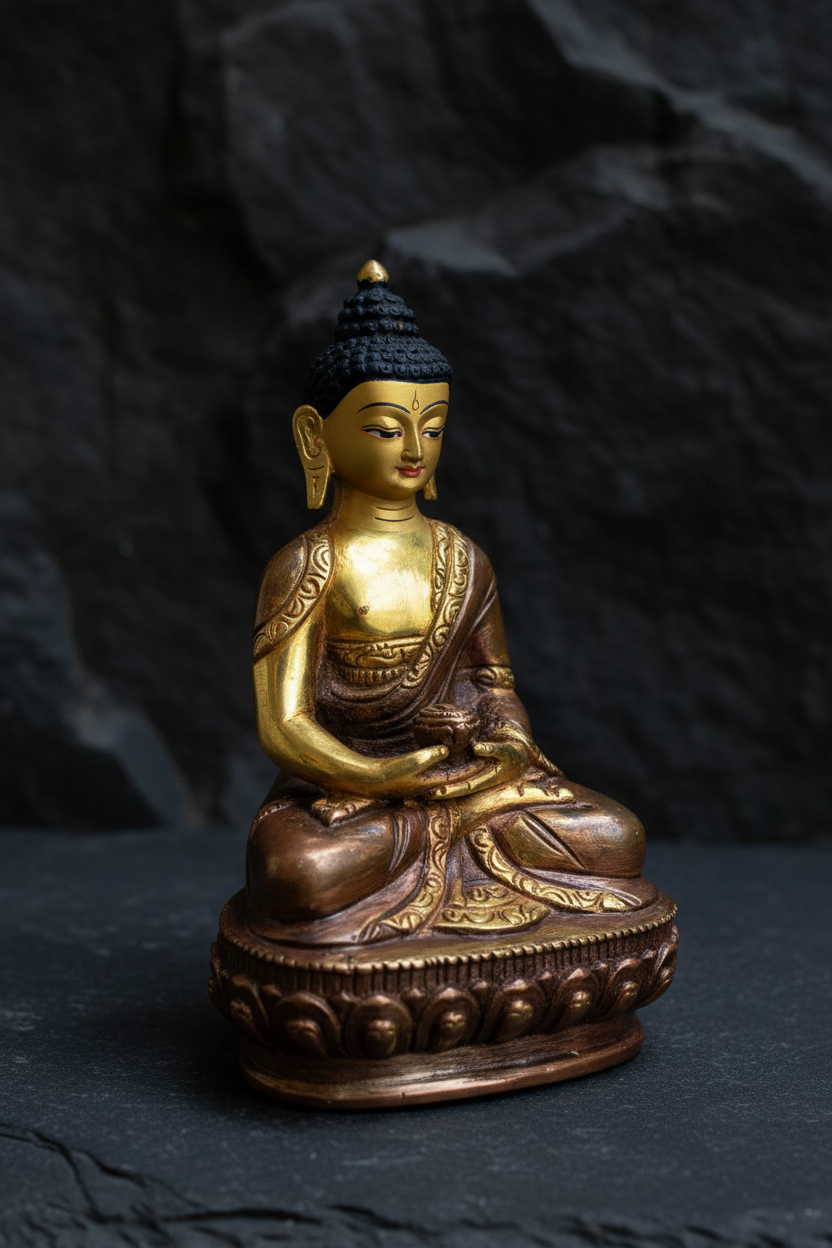 Gold Buddha – Dark Slate